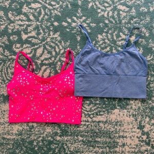 Set of two VS Pink Longline Sportsbra